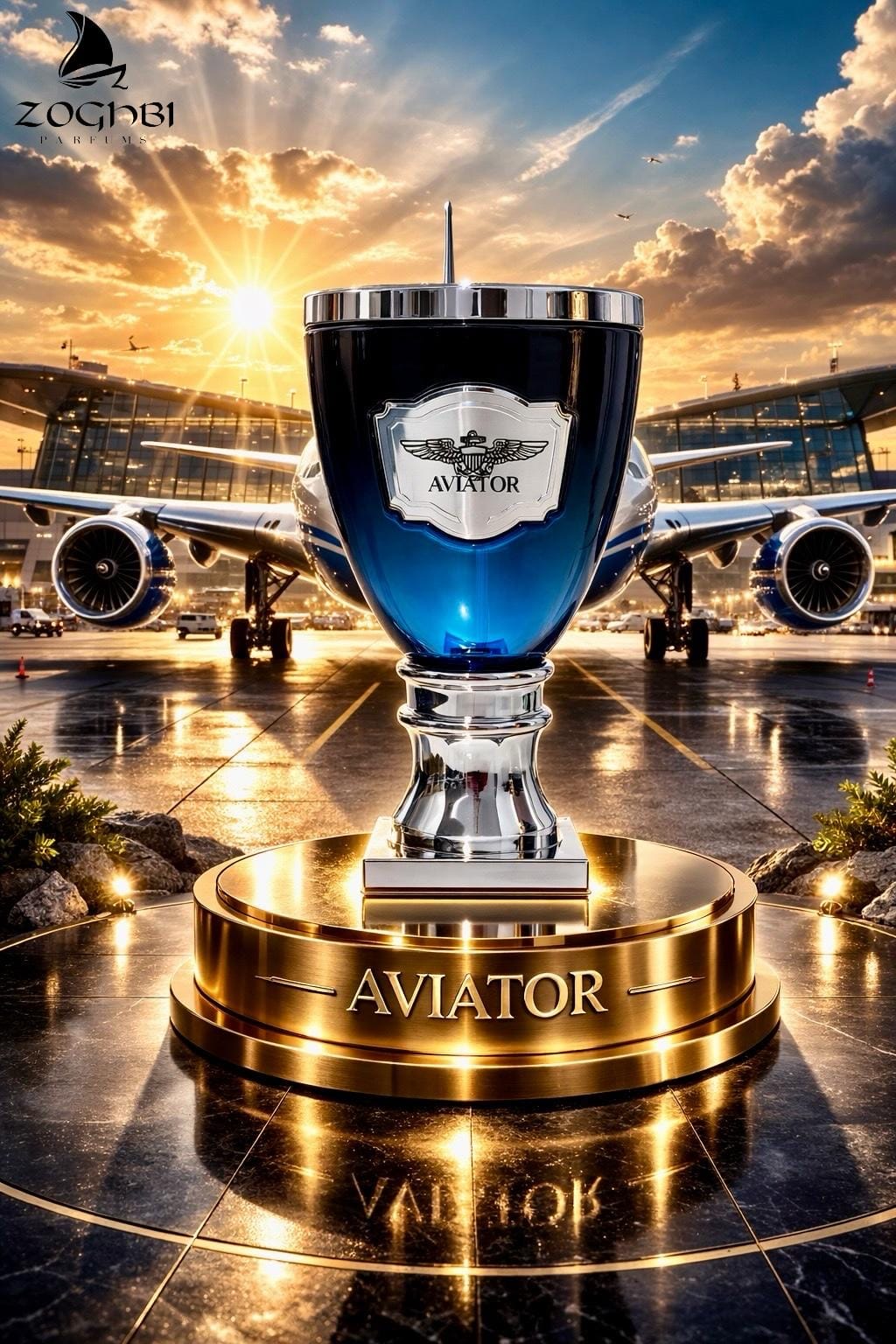 AVIATOR LEGEND MEN EDP - 100ML (3.4oz) BY ZAKAT