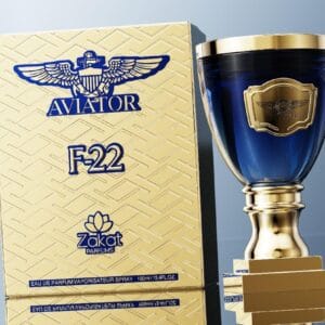 AVIATOR F22 MEN EDP - 100ML (3.4oz) BY ZAKAT