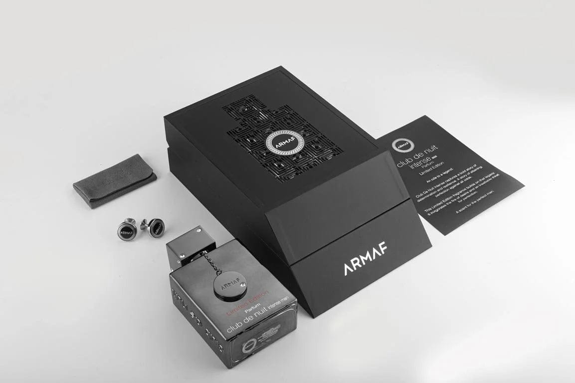 CLUB DE NUIT PARFUM (Limited Edition 2024 W/Cufflinks)- 3.40z by Armaf for Men