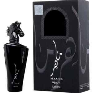 MAAHIR BLACK EDITION Men EDP - 100Ml (3.40z) by Lattafa