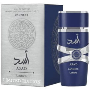 ASAD ZANZIBAR LIMITED EDITION EDP MEN - 100ML (3.4oz) BY LATTAFA