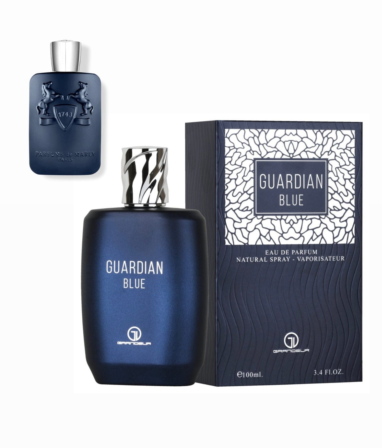 GUARDIAN BLUE MEN EDP - 100 ML (3.4oz) BY GRANDEUR