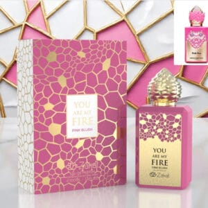 YOU ARE MY FIRE PINK BLUSH - EDP 100ML (3.4oz) BY ZAKAT