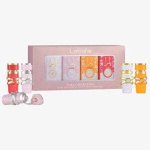MINI 5ML YARA MY COLLECTION YARA, MOI, TOUS & CANDY EAU DE PARFUM 4 PCS X 5ML FOR WOMEN