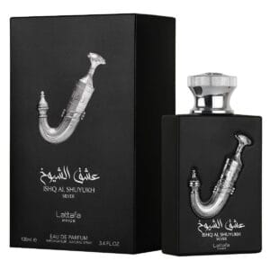 ISHQ AL SHUYUKH SILVER MEN EDP- 100 ML (3.4 oz) By Lattafa