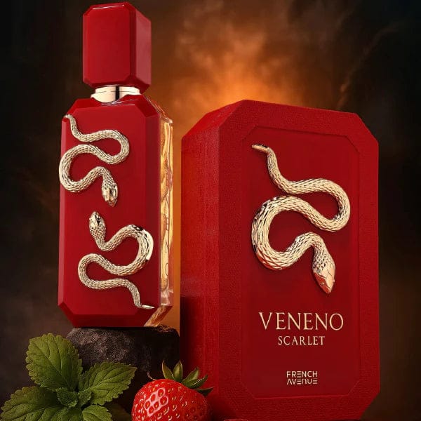 VENENO SCARLET UNISEX EDP - 100ML (3.4oz) BY FRAGRANCE WORLD