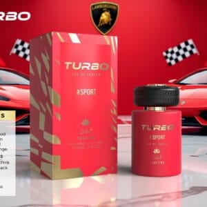TURBO SPORT MEN EDP - 100ML (3.40z) by ZAKAT