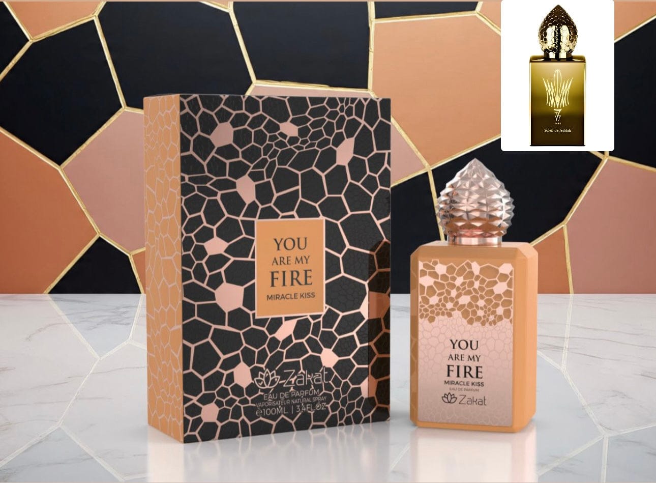 YOU ARE MY FIRE MIRACLE - EDP 100ML (3.4oz) BY ZAKAT