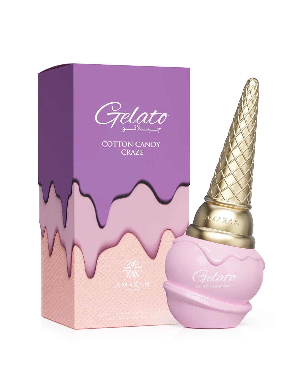 GELTAO COTTON CANDY CRAZE EDP - 100 ML (3.4oz) BY AMARAN