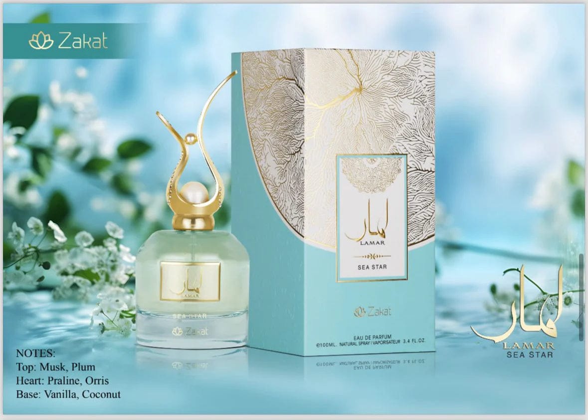 LAMAR SEA STAR WOMEN EDP - 100ML (3.40z) by ZAKAT