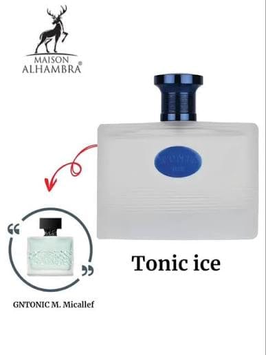 TONIC ICE EDP UNISEX - 100ML (3.4 OZ) By Maison Alhambra
