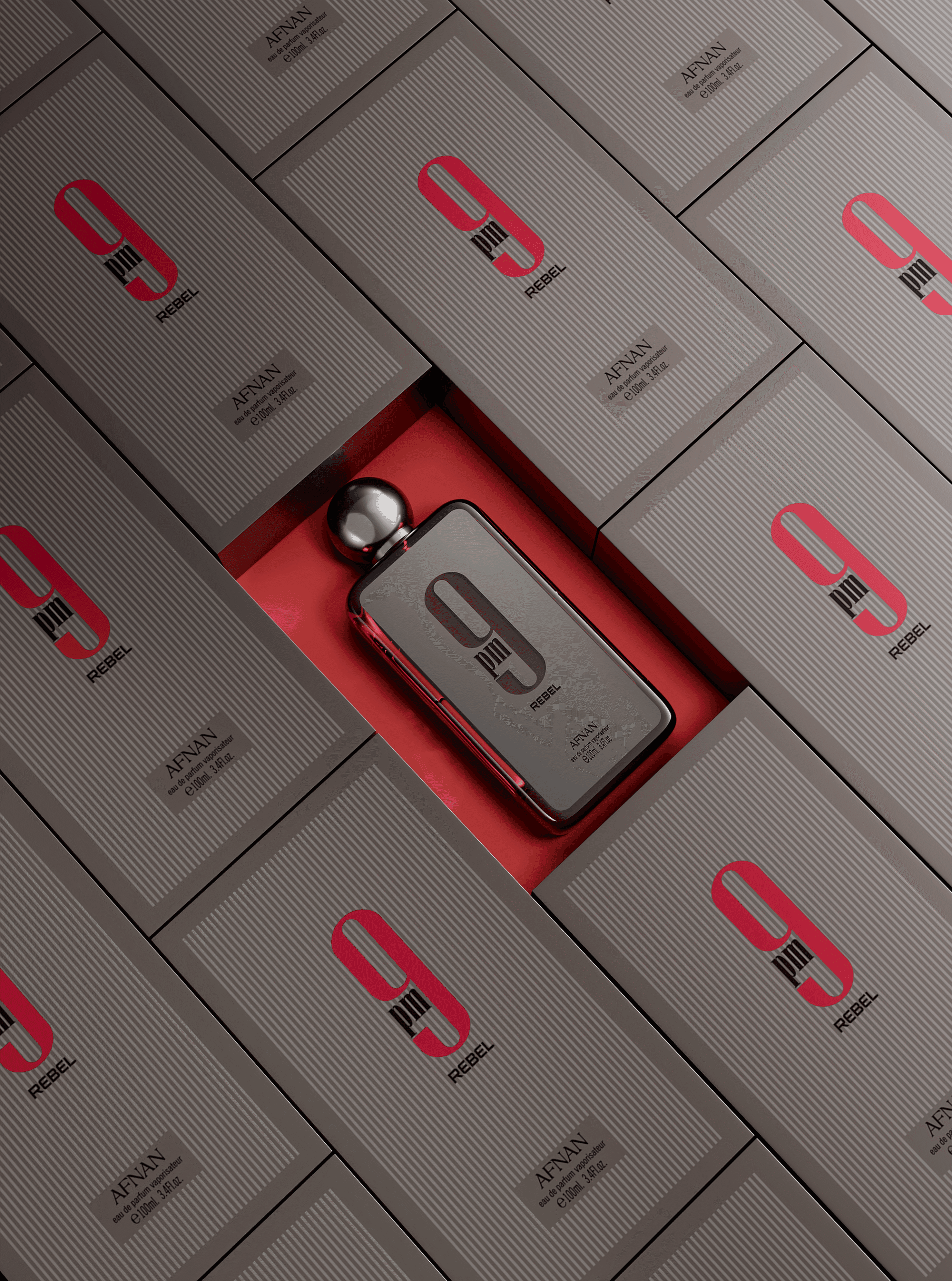 9PM REBEL UNISEX EDP - 100 ML (3.4oz) BY AFNAN