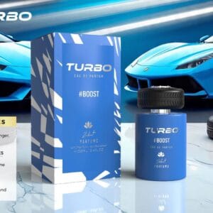 TURBO BOOST MEN EDP - 100ML (3.40z) by ZAKAT
