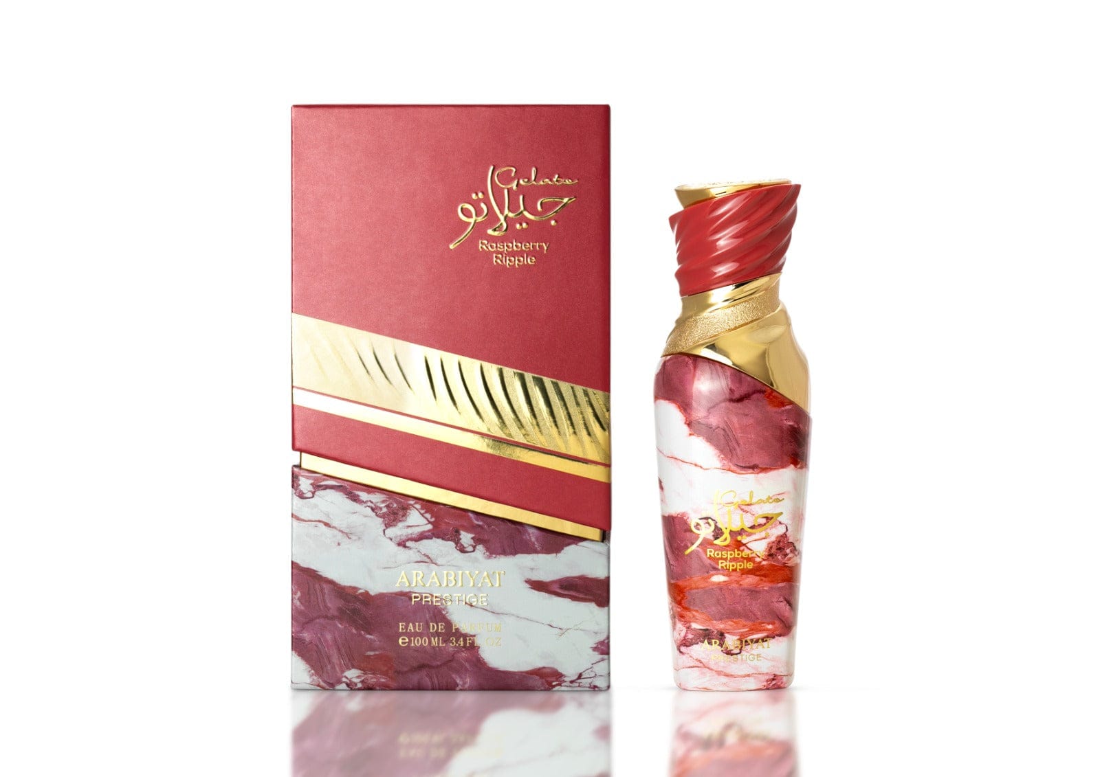 GELATO RASPBERRY RIPPLE WOMEN EDP- 100ML (3.4oz) BY ARABIYAT PRESTIGE