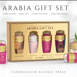 WOMEN ARABIA GIFT SET 4X25ML BY LE CHAMEAU