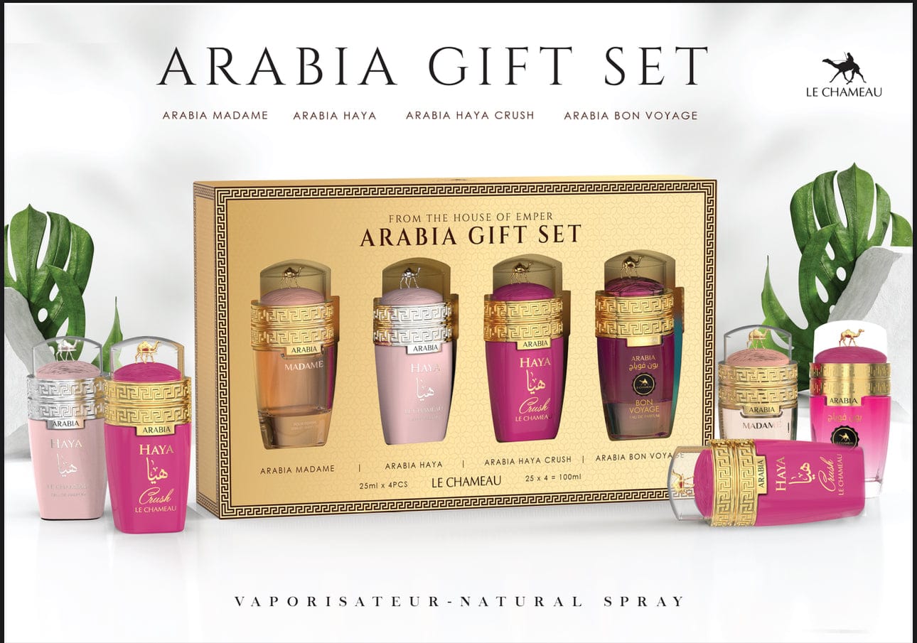WOMEN ARABIA GIFT SET 4X25ML BY LE CHAMEAU