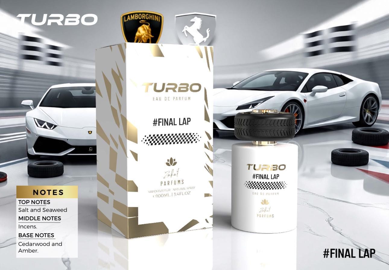 TURBO FINAL LAP MEN EDP - 100ML (3.40z) by ZAKAT