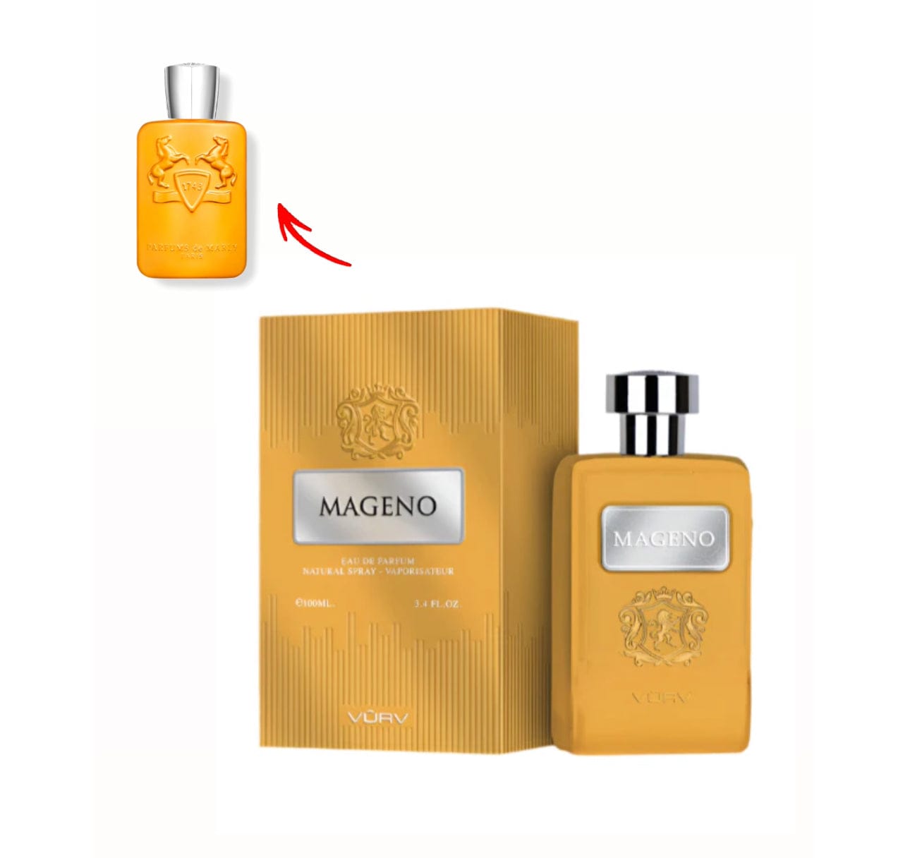 MAGENO MEN EDP - 100ML (3.4oz) By VÜRV