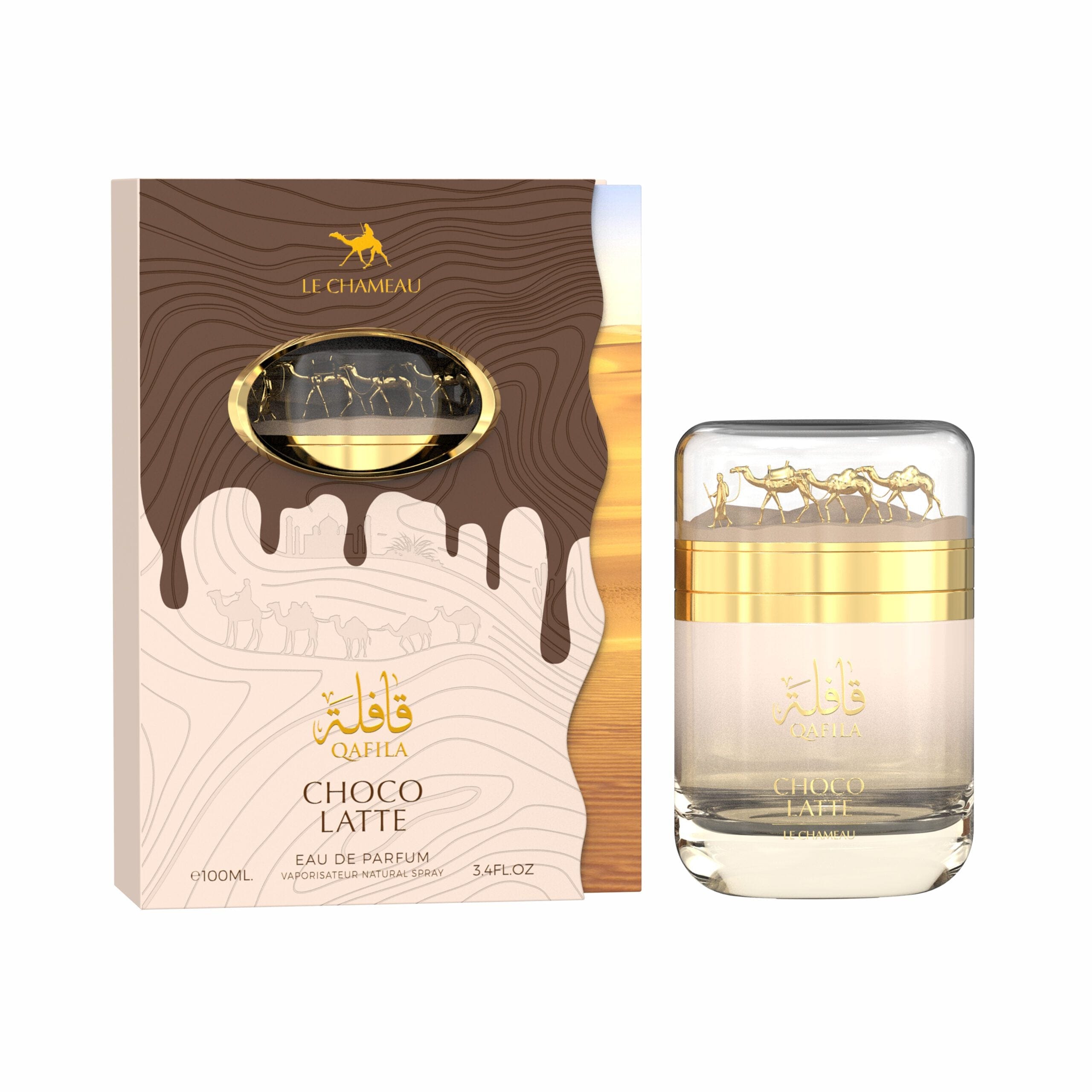 QAFILA CHOCO LATIE UNISEX EDP- 100ML By Le Chameau