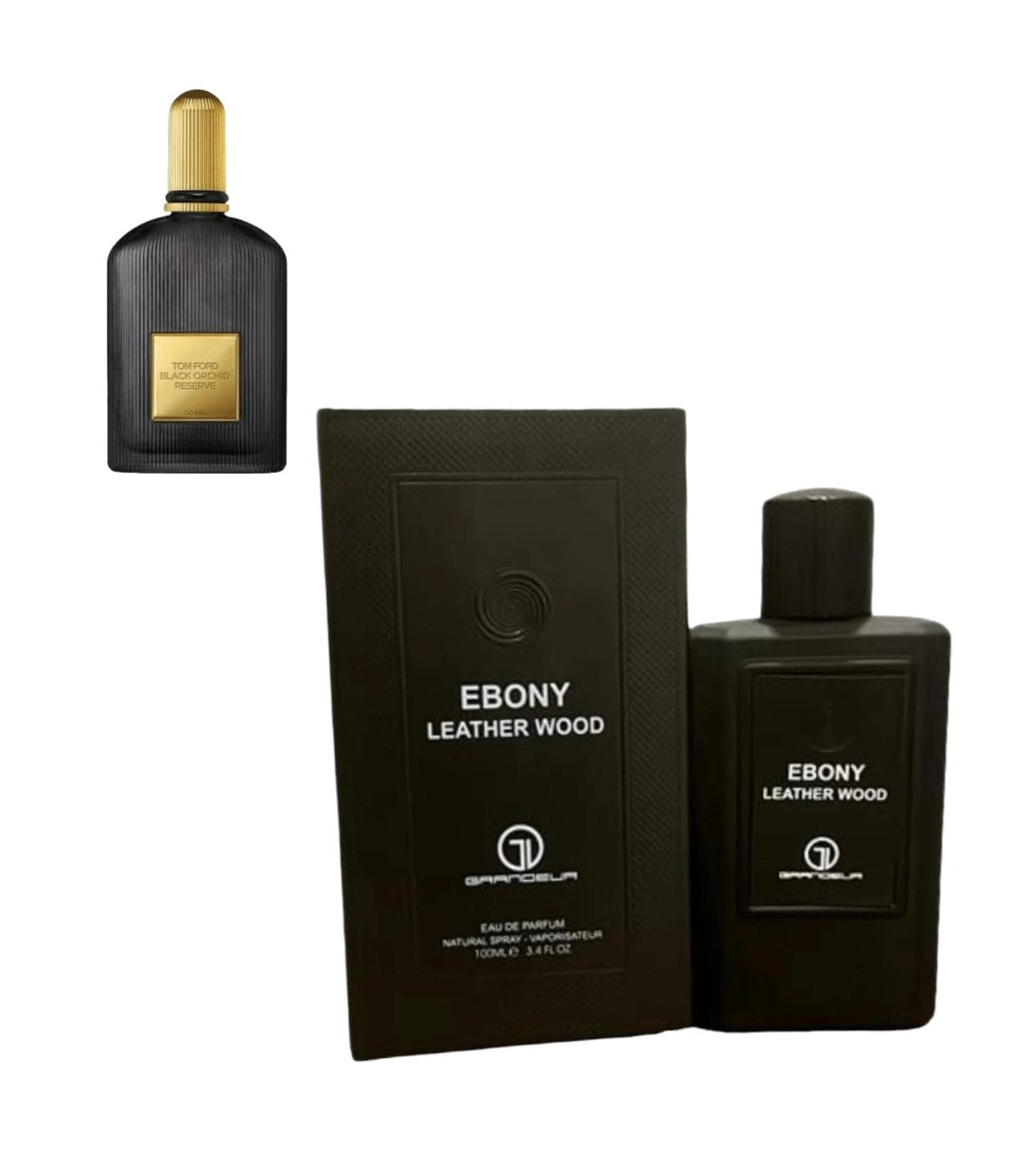 EBONY LEATHER WOOD MEN EDP - 100 ML (3.40z) BY GRANDEUR