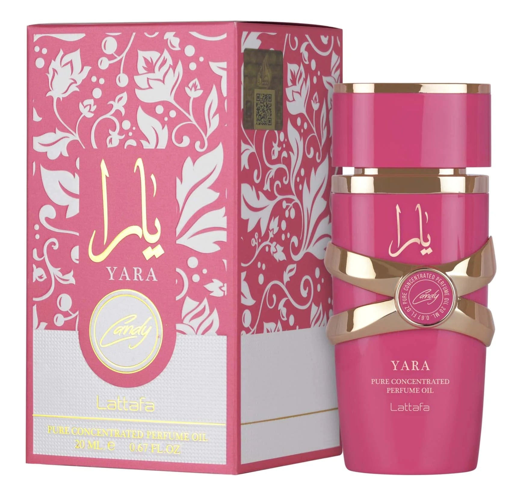 YARA CANDY CONCENTRATED OIL Women EDP - 20MI By Lattafa