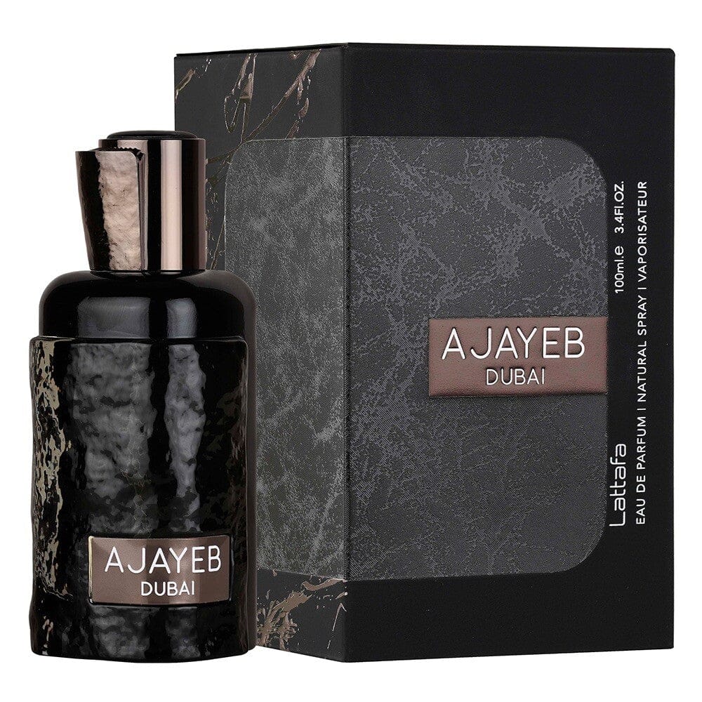 AJAYEB DUBAI BLACK MEN EDP - 100ML (3.4Oz) BY LATTAFA