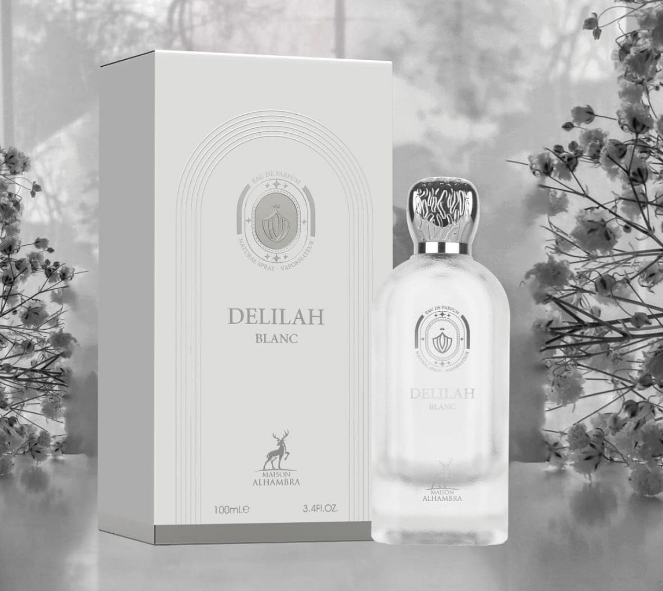 DELILAH BLANC WOMEN EDP - 100ML (3.40z) by MAISON ALHAMRA