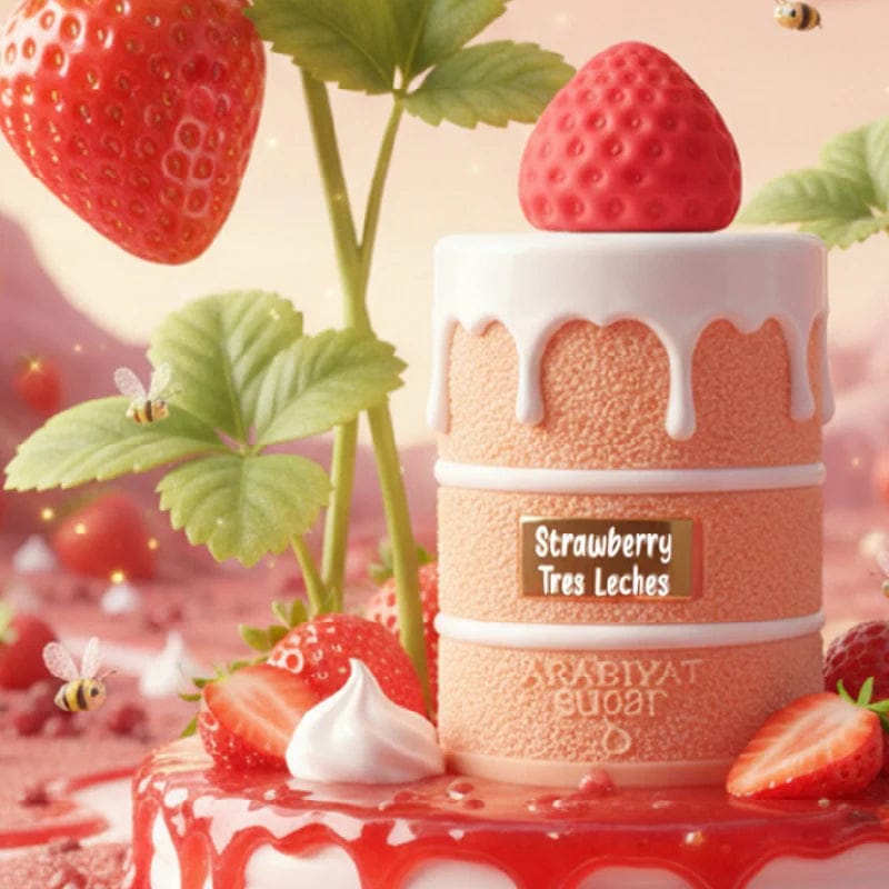 STRAWBERRY TRES LECHES EDP- 100ML BY ARABIYAT SUGAR
