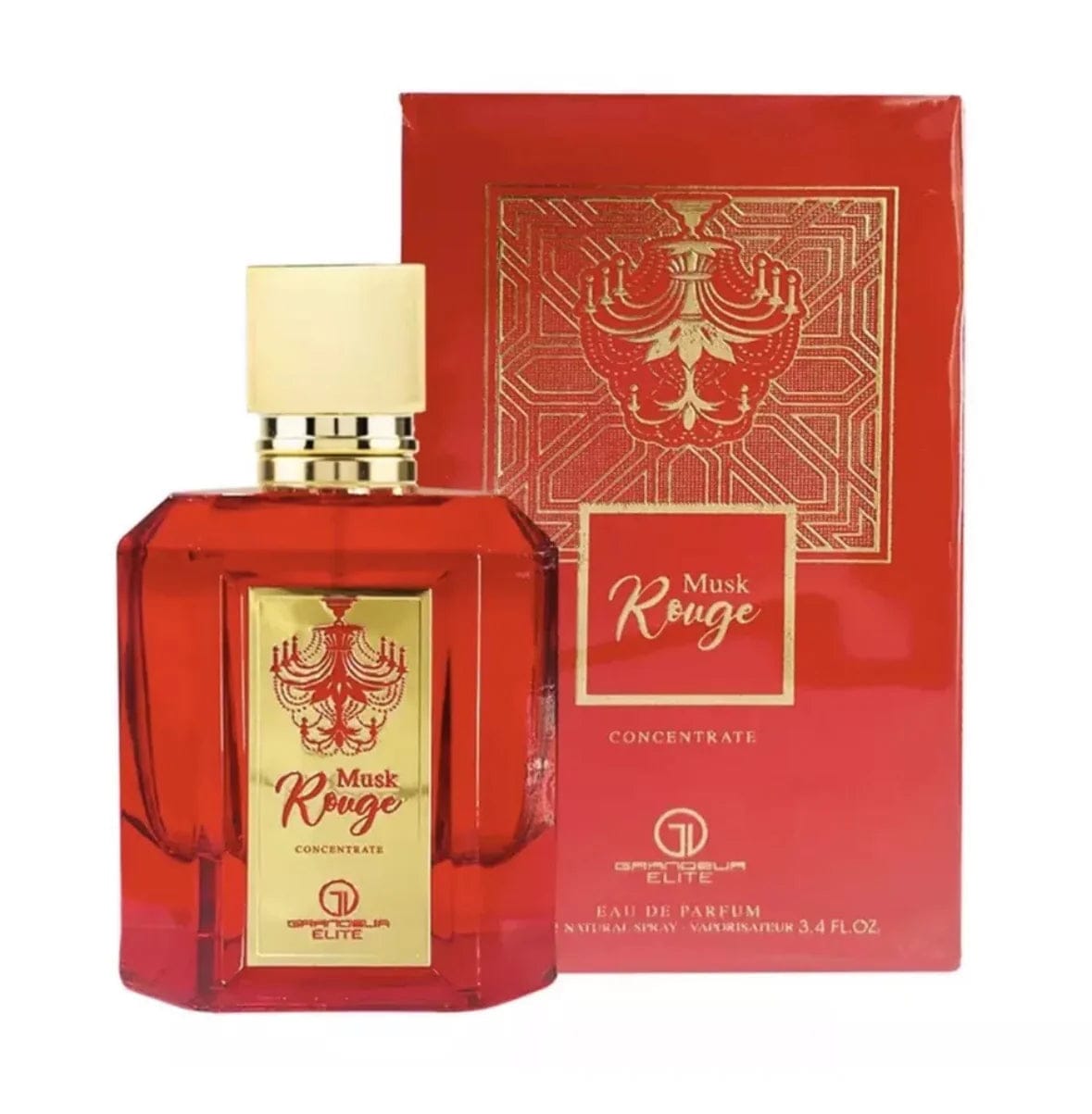 MUSK ROUGE CONCENTRATE EDP - 100 ML (3.40z) BY GRANDEUR