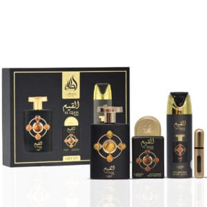 GIFT SET AL QIAM GOLD - 3 Piece Eau De Parfum Gift Set BY LATTAFA PRIDE