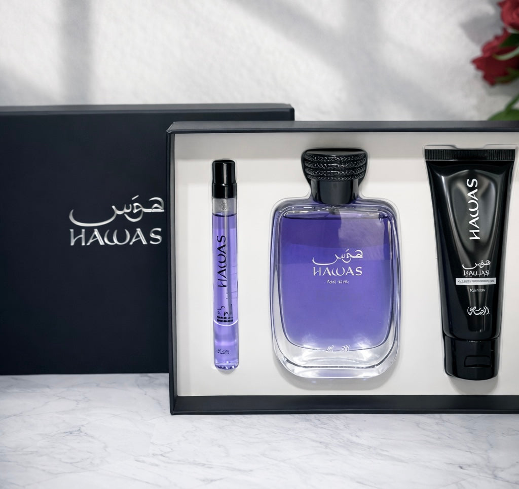 GIFT SET HAWAS for Him Men EDP - By Rasasi